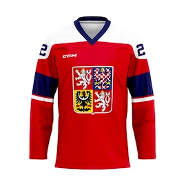 Hokejový dres CCM Fan ČR Znak Red