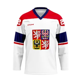 Hokejový dres CCM Fan ČR Znak White