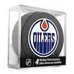 Hokejový puk Inglasco Inc.  Coasters Cube Edmonton Oilers