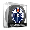 Hokejový puk Inglasco Inc.  Coasters Cube Edmonton Oilers