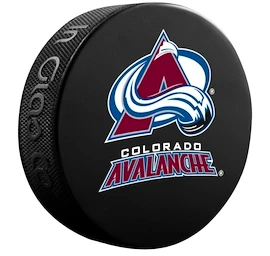 Hokejový puk Inglasco Inc. Logo Blister Colorado Avalanche