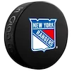 Hokejový puk Inglasco Inc.  Logo Blister New York Rangers