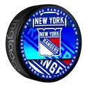 Hokejový puk Inglasco Inc.  Medallion Blister New York Rangers