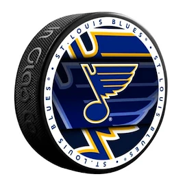 Hokejový puk Inglasco Inc. Medallion Blister St. Louis Blues