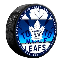 Hokejový puk Inglasco Inc. Medallion Blister Toronto Maple Leafs