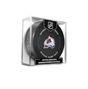 Hokejový puk Inglasco Inc.  Official Game Puck Colorado Avalanche