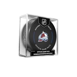 Hokejový puk Inglasco Inc. Official Game Puck Colorado Avalanche