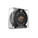 Hokejový puk Inglasco Inc.  Official Game Puck Minnesota Wild
