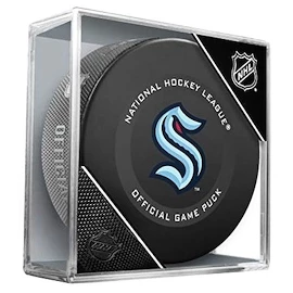 Hokejový puk Inglasco Inc. Official Game Puck Seattle Kraken