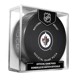Hokejový puk Inglasco Inc. Official Game Puck Winnipeg Jets