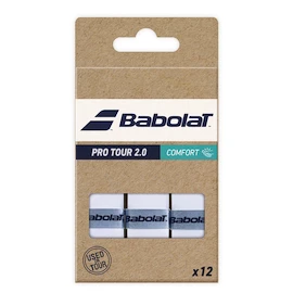 Horná omotávka Babolat Pro Tour 2.0 X12 White