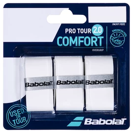 Horná omotávka Babolat Pro Tour 2.0 X3 White