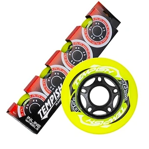 Inline kolieska Tempish  RADICAL Color 76 mm 85A 4-Pack  fialová