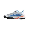 Juniorská tenisová obuv adidas  Barricade K Blue/White