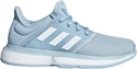 Juniorská tenisová obuv adidas SoleCourt Grey/Light Blue