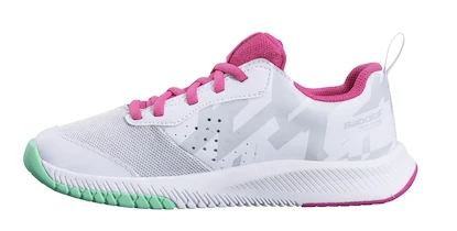 Juniorská tenisová obuv Babolat Pulsion All Court JR Dark White/Red