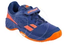 Juniorská tenisová obuv Babolat Pulsion All Court Kid Blue/Orange