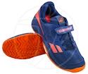 Juniorská tenisová obuv Babolat Pulsion All Court Kid Blue/Orange