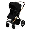Kočík Kinderkraft Moov 2 3in1 Pure Black Eva Wheels