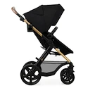 Kočík Kinderkraft Moov 2 3in1 Pure Black Eva Wheels