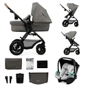 Kočík Kinderkraft Moov 2 Air 3In1 Light Grey