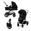 Kočík Kinderkraft Moov 2 XL Pure Black