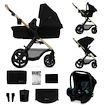 Kočík Kinderkraft Moov 2 XL Pure Black