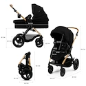 Kočík Kinderkraft Moov 2 XL Pure Black