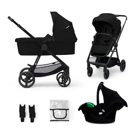 Kočík Kinderkraft Newly 3In1 Classic Black + Mink Pro