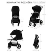 Kočík Kinderkraft Trig 3  Onyx Black