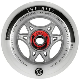 Kolieska s ložiskami Powerslide Infinity RTR 80 mm / 85A, ABEC 9