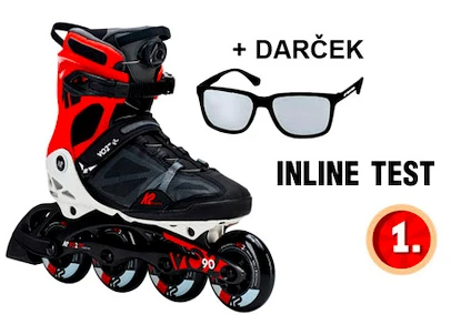 Kolieskové korčule K2 VO2 90 BOA M  + DARČEK