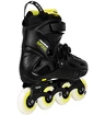 Kolieskové korčule Powerslide   Imperial One Black Yellow 80