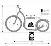 Kolobežka Kickbike CROSS MAX 20V