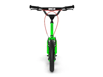 Kolobežka Yedoo Special Editions Wzoom Emoji Green