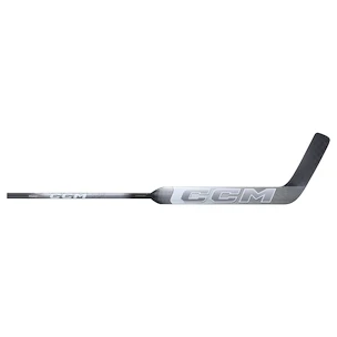 Kompozitová brankárska hokejka CCM Tacks XF White/Grey Intermediate 23 palcov, L (normálny gard)