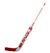 Kompozitová brankárska hokejka Warrior Ritual V3 E White/Red Intermediate L (normálny gard), 23,5 palců