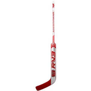 Kompozitová brankárska hokejka Warrior Ritual V3 E White/Red Senior
