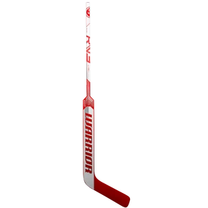 Kompozitová brankárska hokejka Warrior Ritual V3 E White/Red Senior