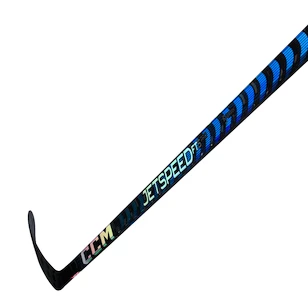 Kompozitová hokejka CCM JetSpeed FT5 PRO COLORS BLUE CHROME Junior