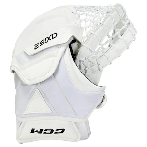 Lapačka CCM Axis 2 white/white/white/white Senior na ľavú ruku (normálny)