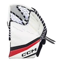 Lapačka CCM YTflex 3 white/white/red/black Žiak (youth) na pravú ruku (obrátený gard)