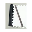 Lišta na ukončenie syntetického ľadu WinnWell  HOCKEY TILE EDGING REBOUNDING FOAM 17.5" x 1" GREY