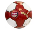 Lopta Puma Arsenal FC Fan červeno-biela s originálnym podpisom Petra Čecha