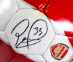 Lopta Puma Fan Mini Arsenal FC s originálnym podpisom Petra Čecha