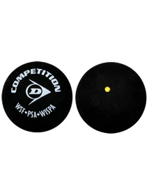 Loptička na squash Dunlop - 1 žltá bodka