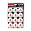 Loptičky Joola  Tournament *** 40+ White 12 Pack