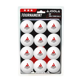 Loptičky Joola Tournament *** 40+ White 12 Pack