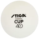 Loptičky Stiga Cup 40+ ABS White