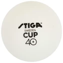 Loptičky Stiga  Cup 40+ ABS White